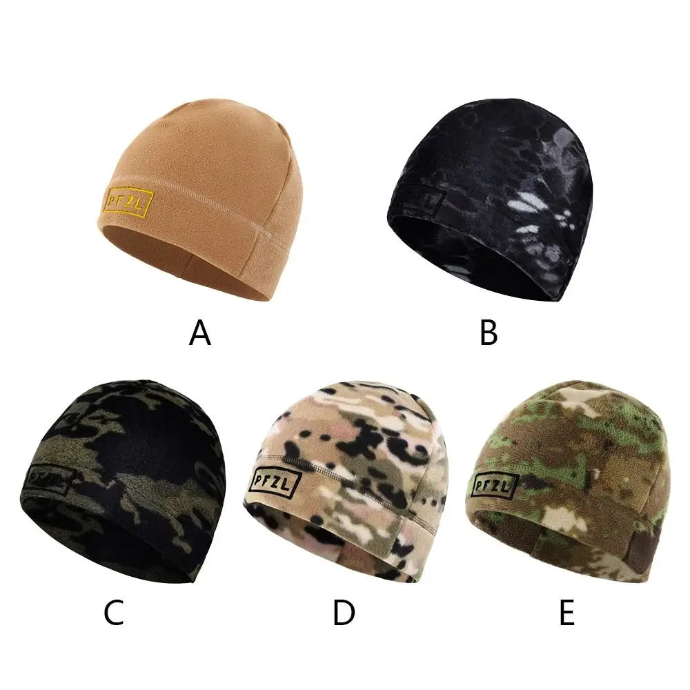 Windproof Fleece Beanie Hat – Unisex Cuffed Skullcap Fleece Beanie Hat SWANS