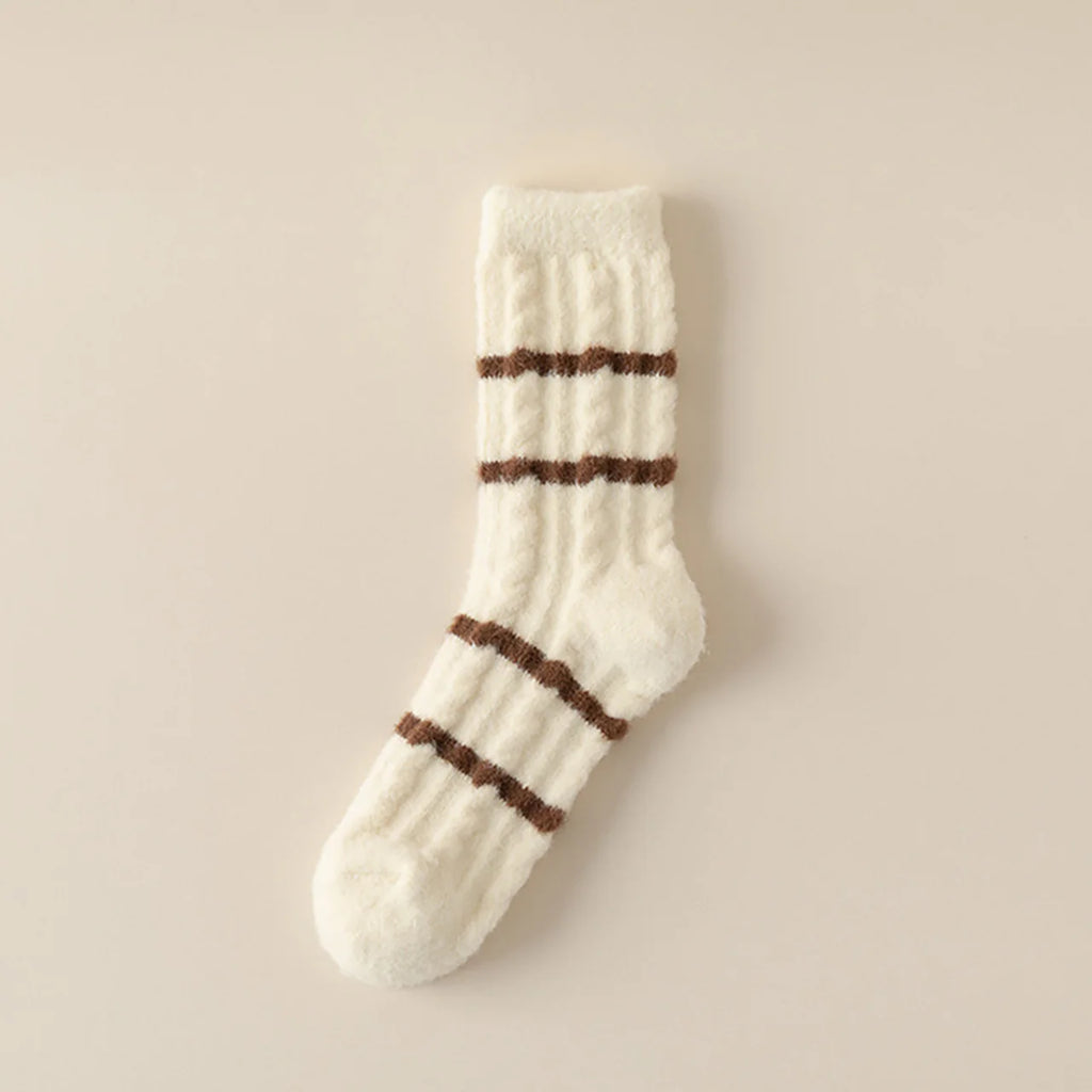 Women's Fleece-Lined Thermal Winter Socks – Cozy Sleep Socks Thermal Winter Socks SWANS Style 5 One Size
