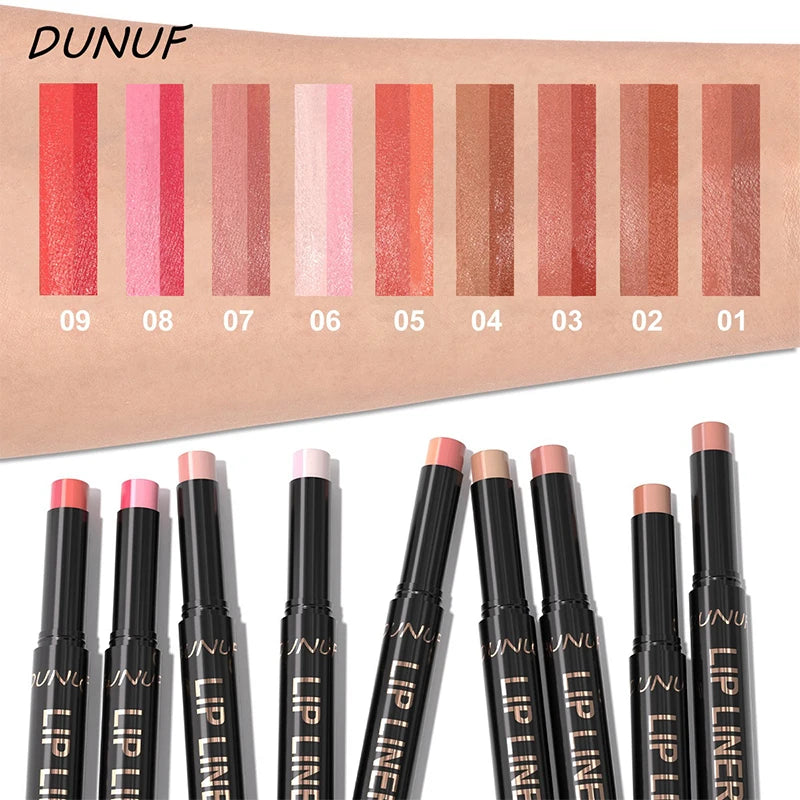 Velvet Matte Dual-Tone Lip Liner – Gradient Ombré Pencil Lip Liner Pencil SWANS