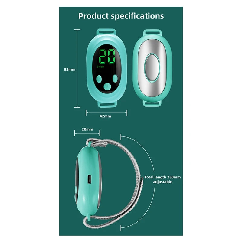 EMS Microcurrent Palm Massager – Sleep & Relaxation Aid Device EMS Sleep Massager SWANS