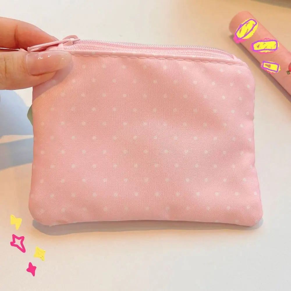 Strawberry Coin Purse Zipper Card Holder Mini Makeup Bag Coin Purse SWANS