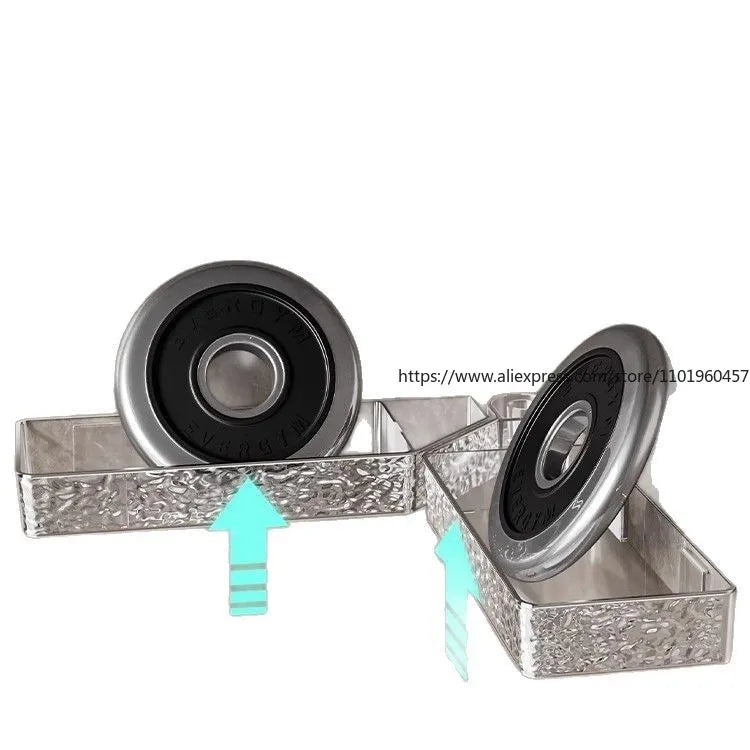 Punch-Free Corner Bathroom Shelf – Wall-Mounted Organizer Bathroom Corner Shelf SWANS