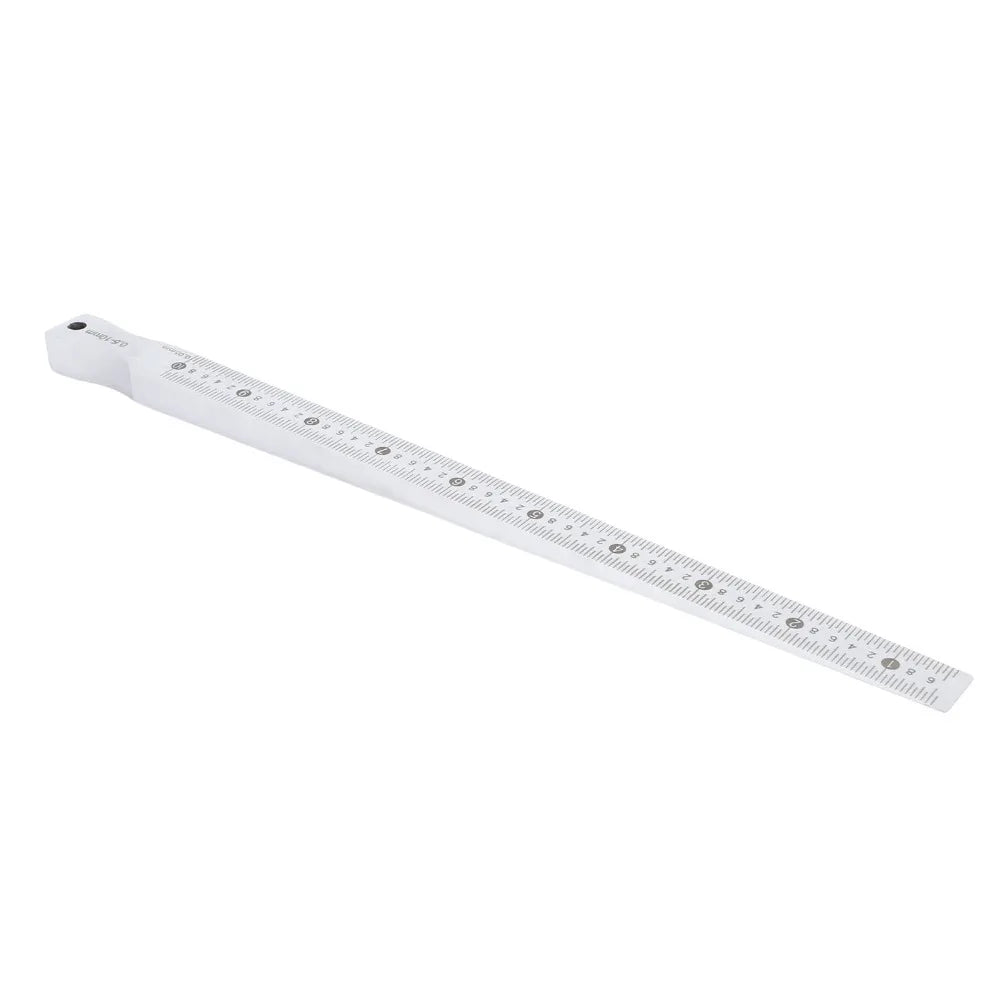 Wedge Feeler Gauge 0.5–10mm Stainless Steel Thickness Tool Feeler Gauge SWANS