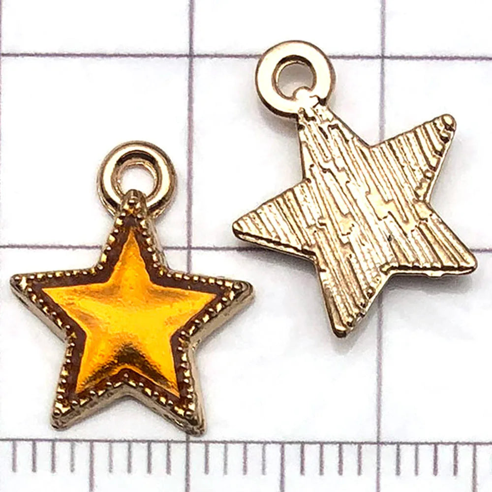 Yellow Sunflower Alloy Charm Pendant for DIY Jewelry & Keychains Jewelry Charm Pendant SWANS H