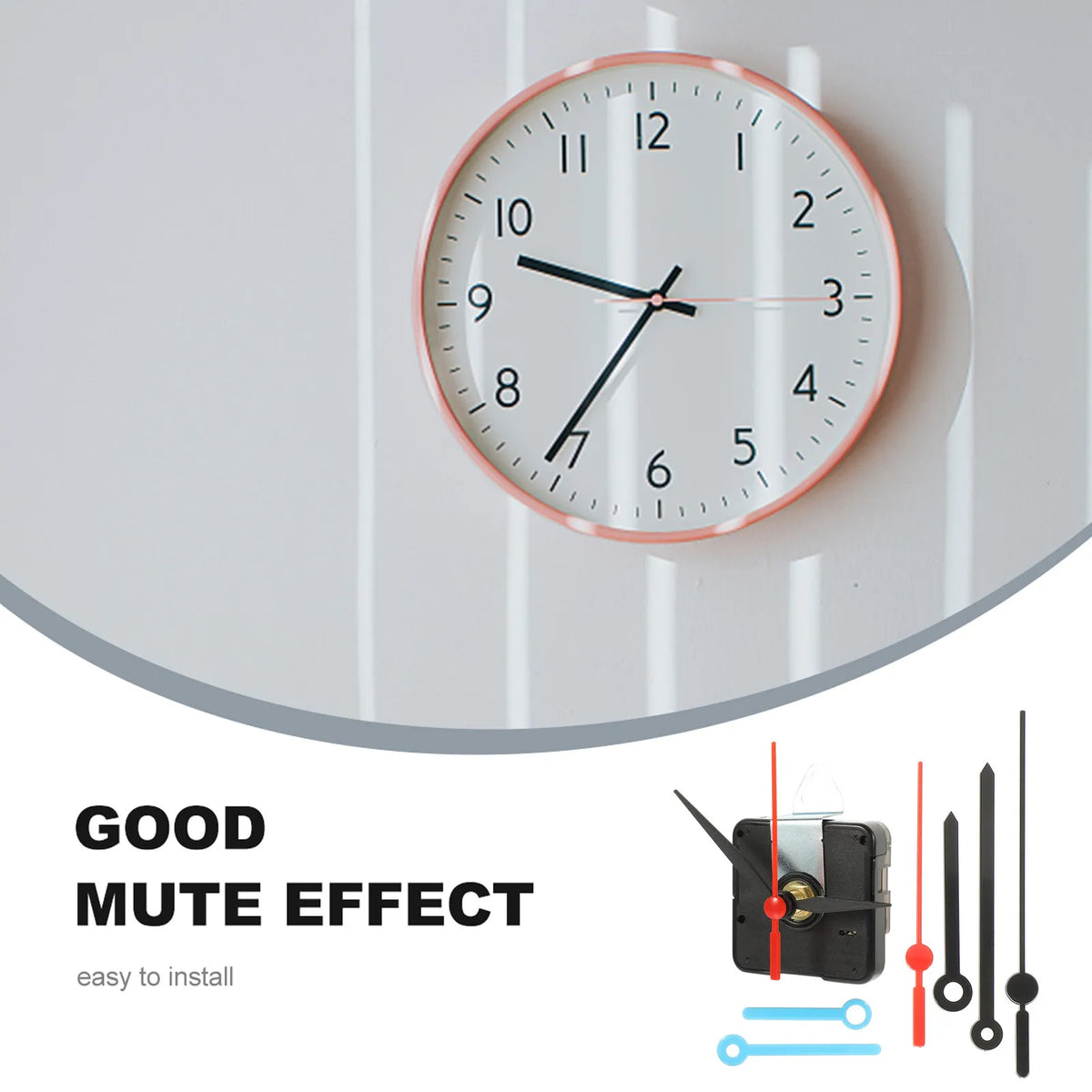 DIY Clock Movement Kit – Replacement Motor & Hands Set Clock Movement Kit SWANS
