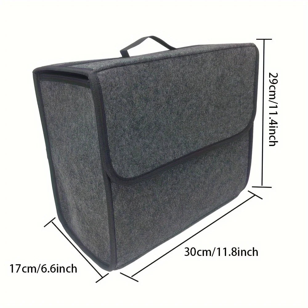 Felt Car Trunk Organizer – Folding Non-Slip Boot Storage Bag Car Trunk Organizer SWANS