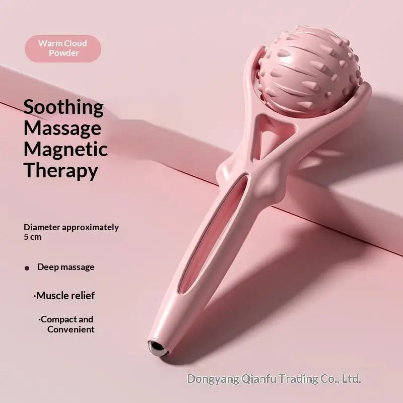 YOVIP Handheld Roller Massager & Massage Ball – Arm Leg Body Handheld Roller Massager SWANS 1 Pink
