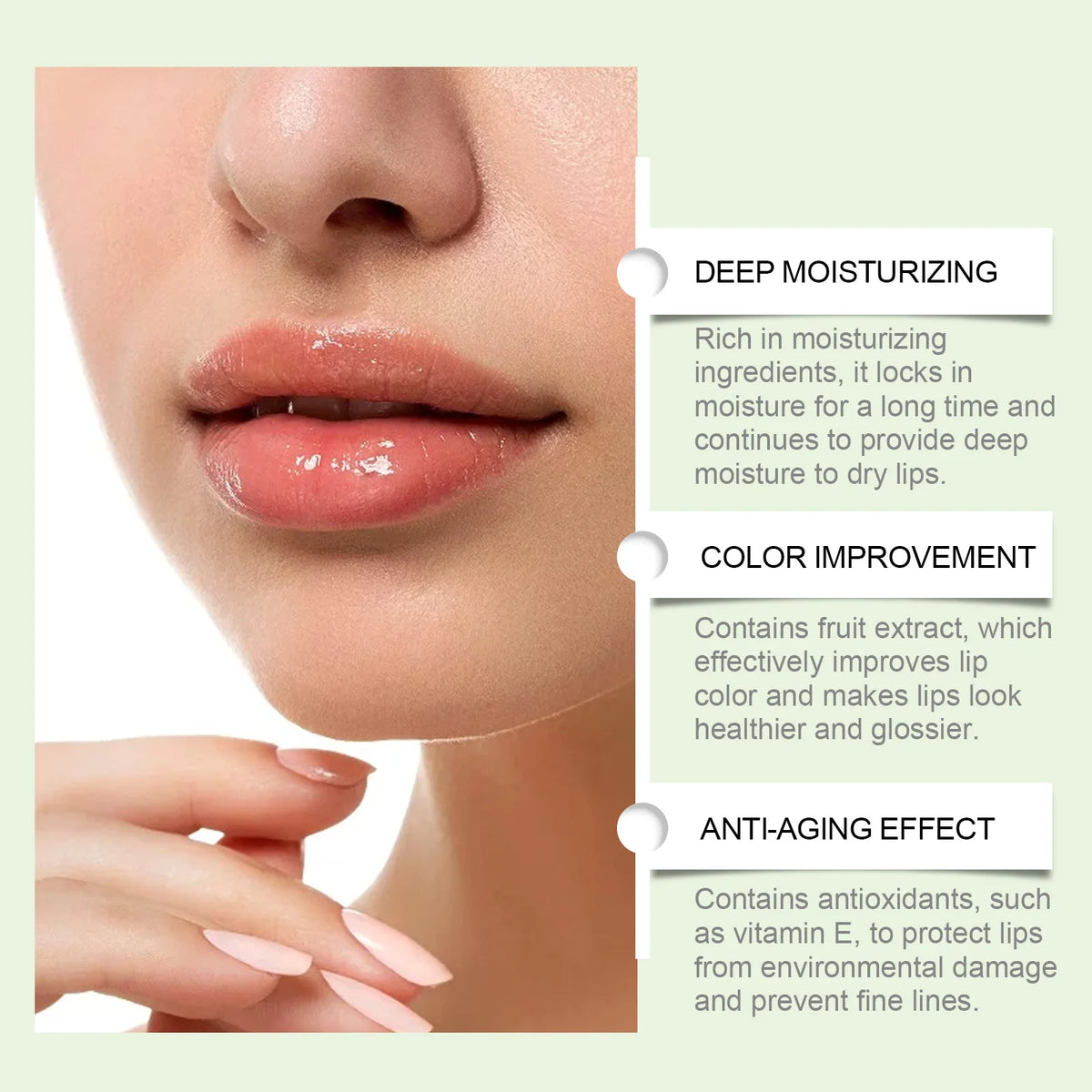 SWANS Green Apple Lip Mask – Moisturizing Nourishing Lip Care Lip Care Mask SWANS