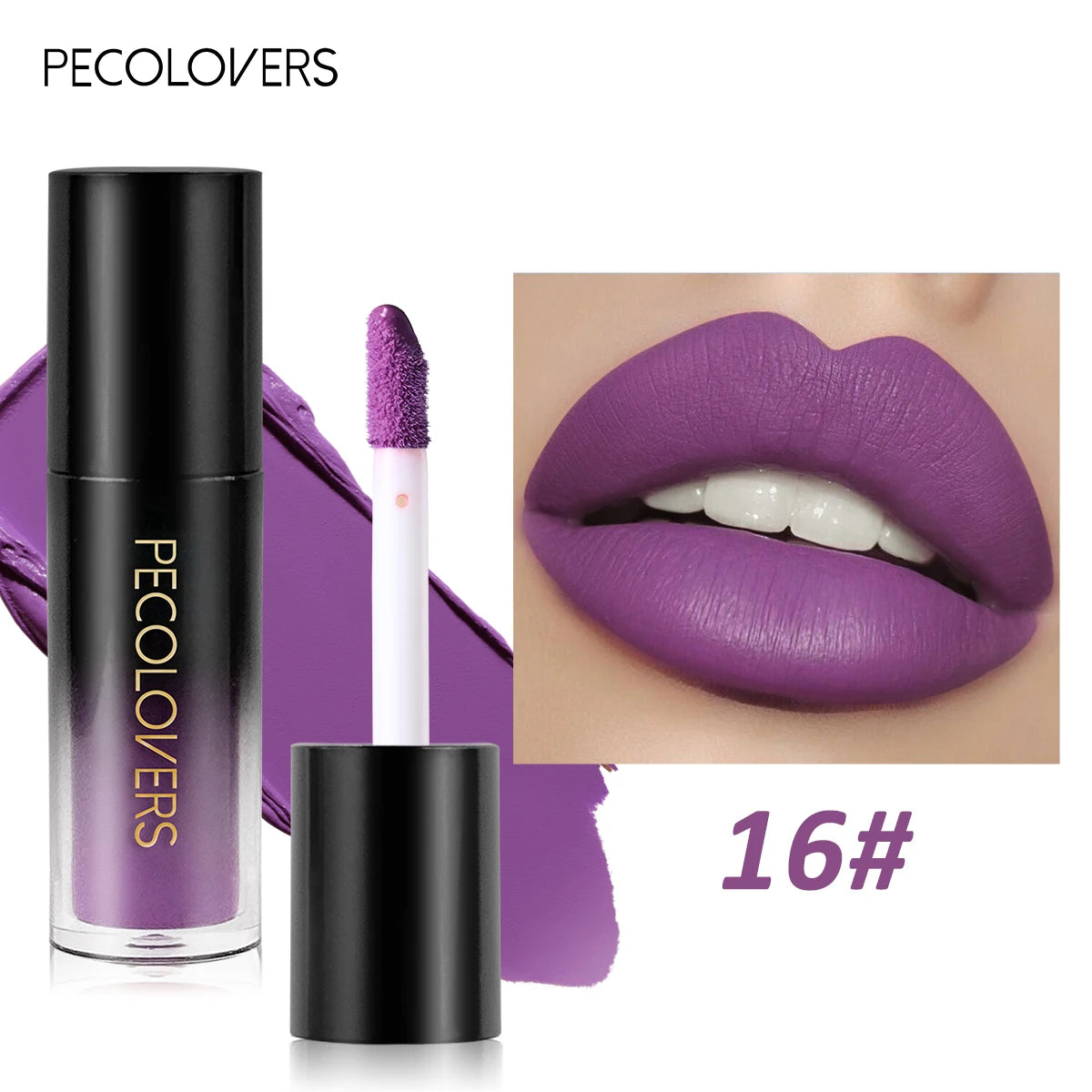SWANS Waterproof Liquid Lipstick – Creamy & Long-Lasting Liquid Lipstick SWANS 16