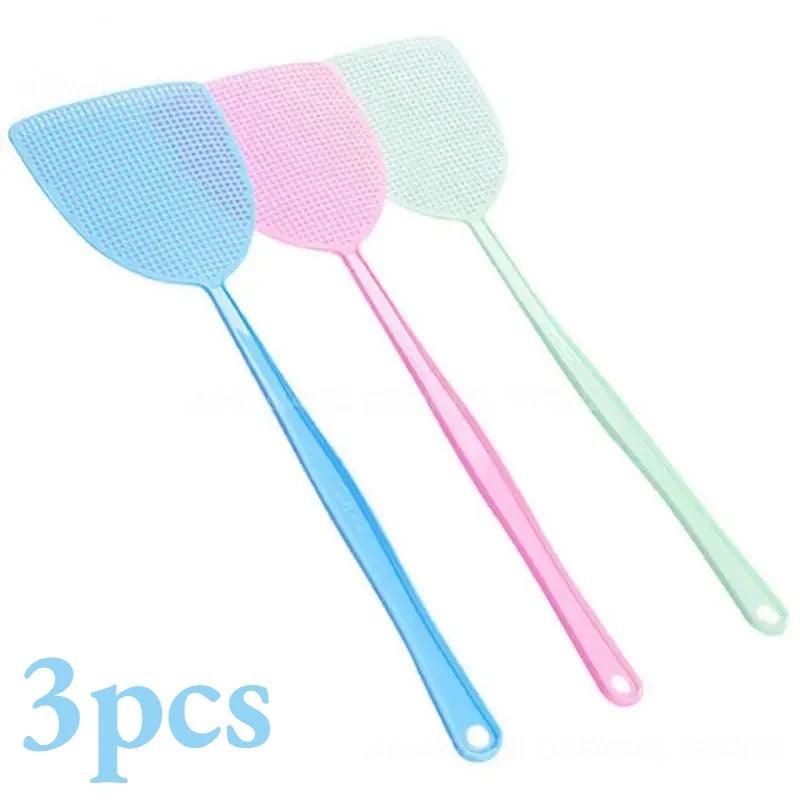 SWANS Plastic Fly Swatter 1/3 Pack – Lightweight Bug Swatter Fly Swatter SWANS 3pcs