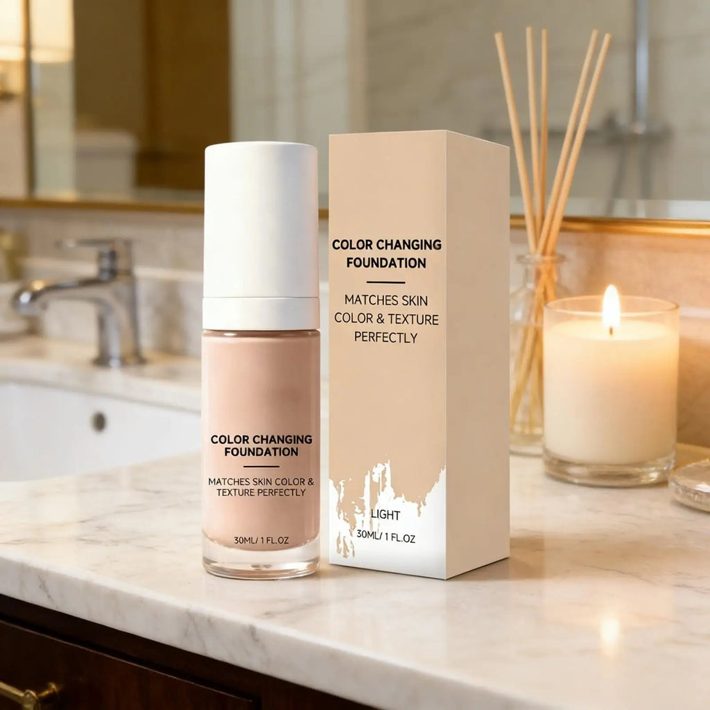 Color Changing Full Coverage Foundation – Waterproof Liquid 30ml Liquid Foundation SWANS