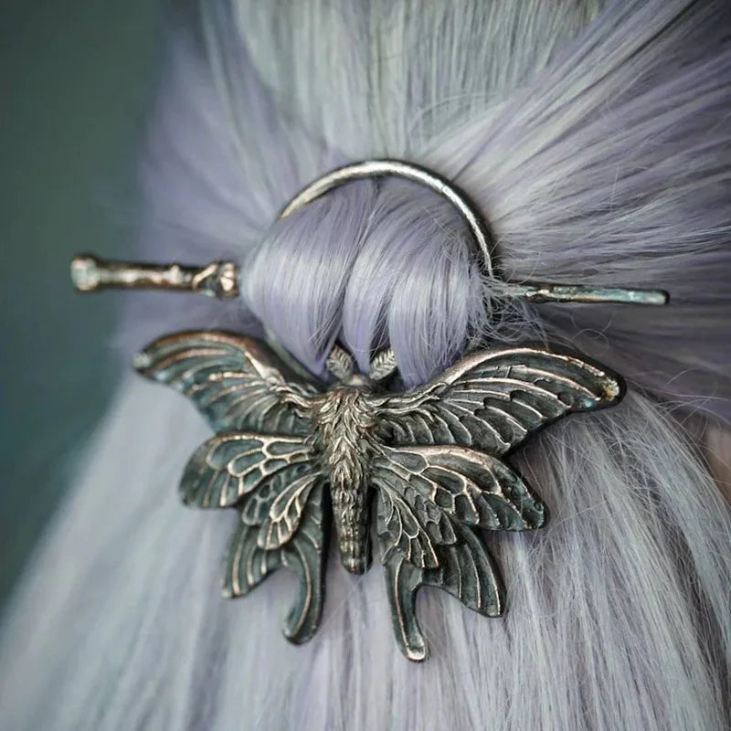 Vintage Gothic Punk Metal Hair Sticks – Women's Hairpin Hair Sticks Hairpin SWANS