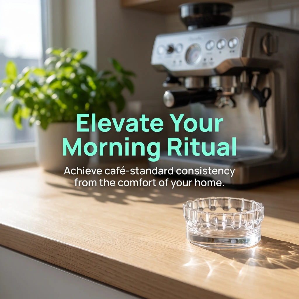 Moka Pot Coffee Dosing Funnel – ABS Grounds Distributor Coffee Dosing Funnel SWANS
