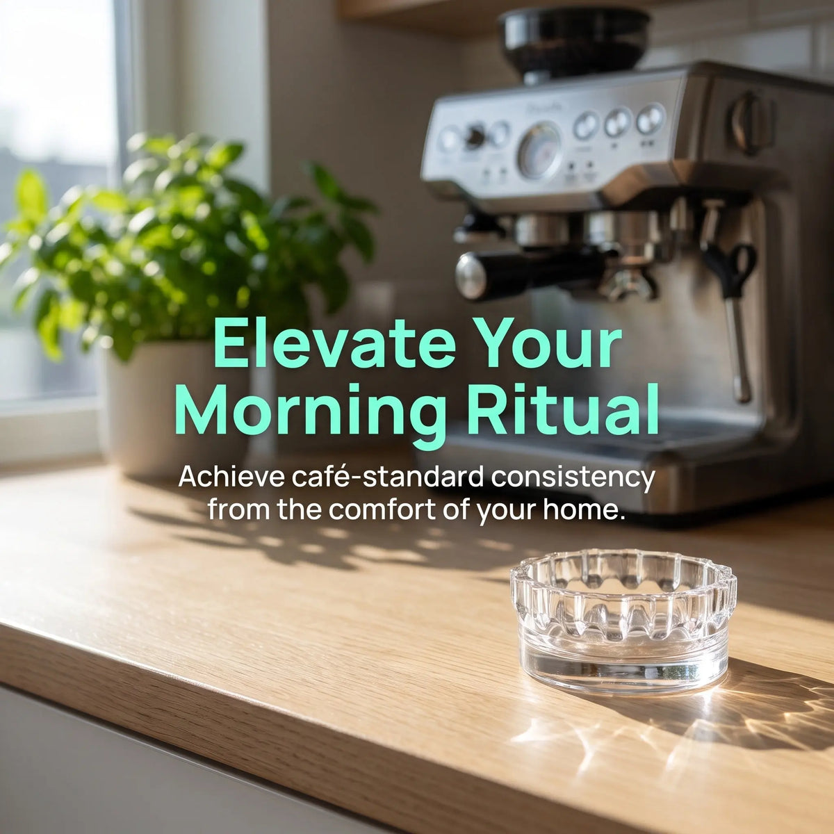 Moka Pot Coffee Dosing Funnel – ABS Grounds Distributor Coffee Dosing Funnel SWANS