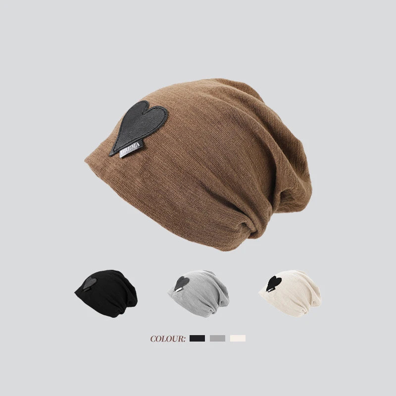 Y2K Baggy Slouchy Beanie – Women's Knit Winter Skullcap Slouchy Beanie Hat SWANS