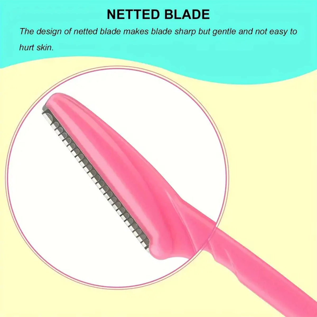 SWANS 30/40-Pack Eyebrow & Face Razor Set with Safety Cover Eyebrow Face Razor SWANS