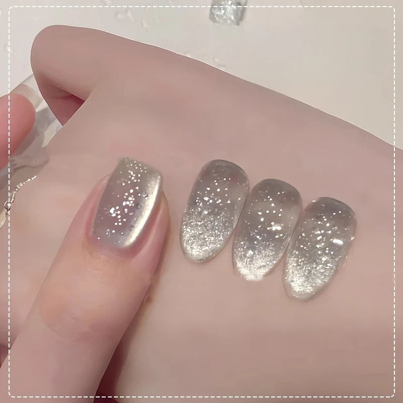 Magnetic Cat Eye Gel Nail Polish UV/LED Glass Bead 15ml Gel Nail Polish SWANS