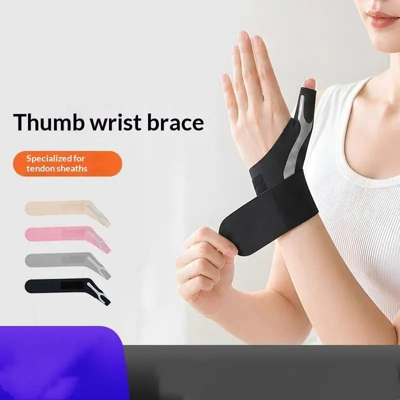 Thin Thumb Wrist Brace – Lightweight Support Sleeve Wrist Support Sleeve SWANS