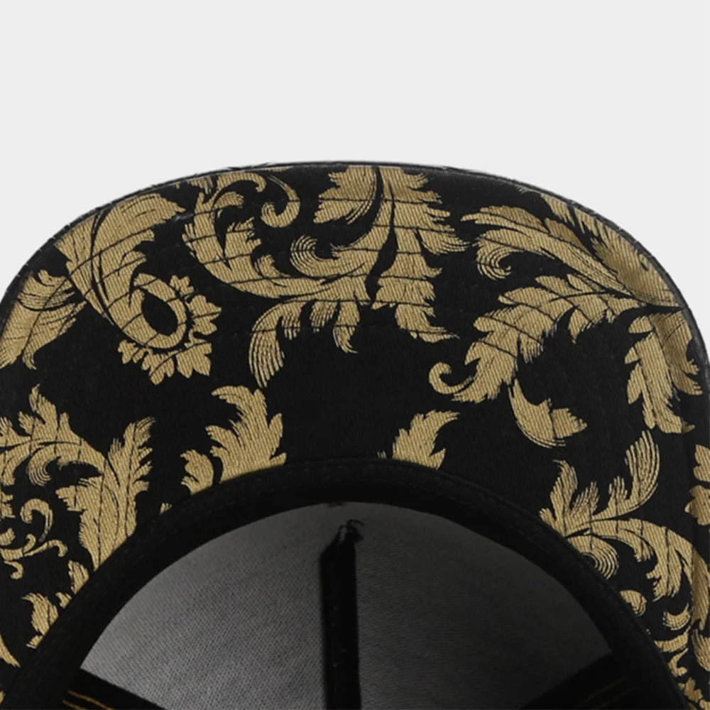 Snapback Skull Cap – Flat Bill Adjustable Baseball Hat Unisex Snapback Cap SWANS