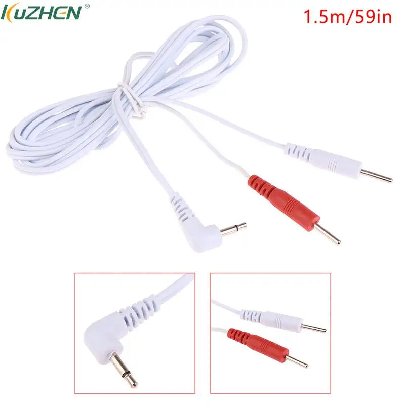 TENS EMS Electrode Lead Wires Standard 2.5mm Pin 150cm TENS Lead Wires SWANS