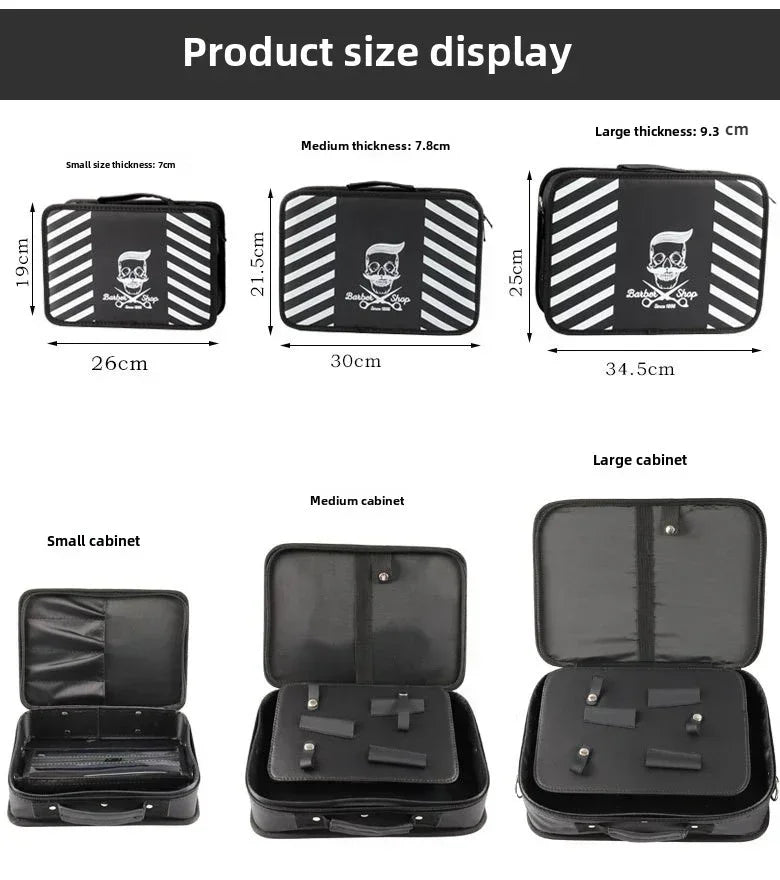 SWANS Barber Scissor Holster Bag – Professional Hair Tool Storage Hairdressing Tool Bag SWANS
