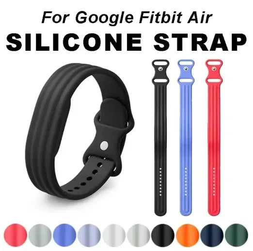 Silicone Watch Band for Google Fitbit Air – Butterfly Buckle Smartwatch Band SWANS