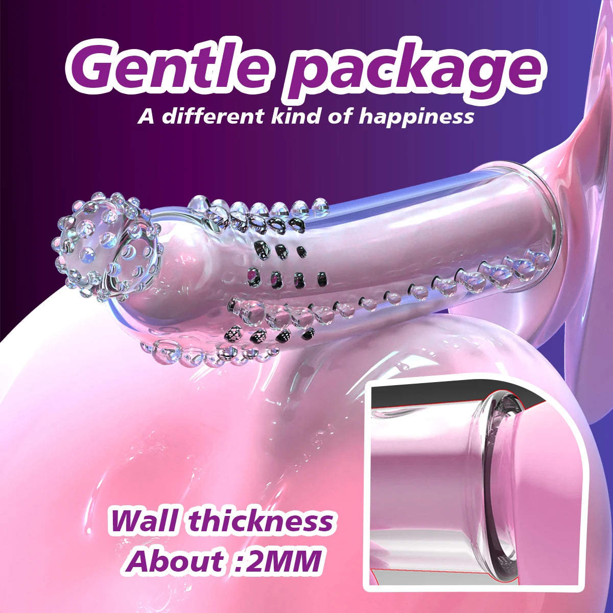 Reusable TPE Male Extender Sleeve – Alien Textured Set Male Extender Sleeve SWANS