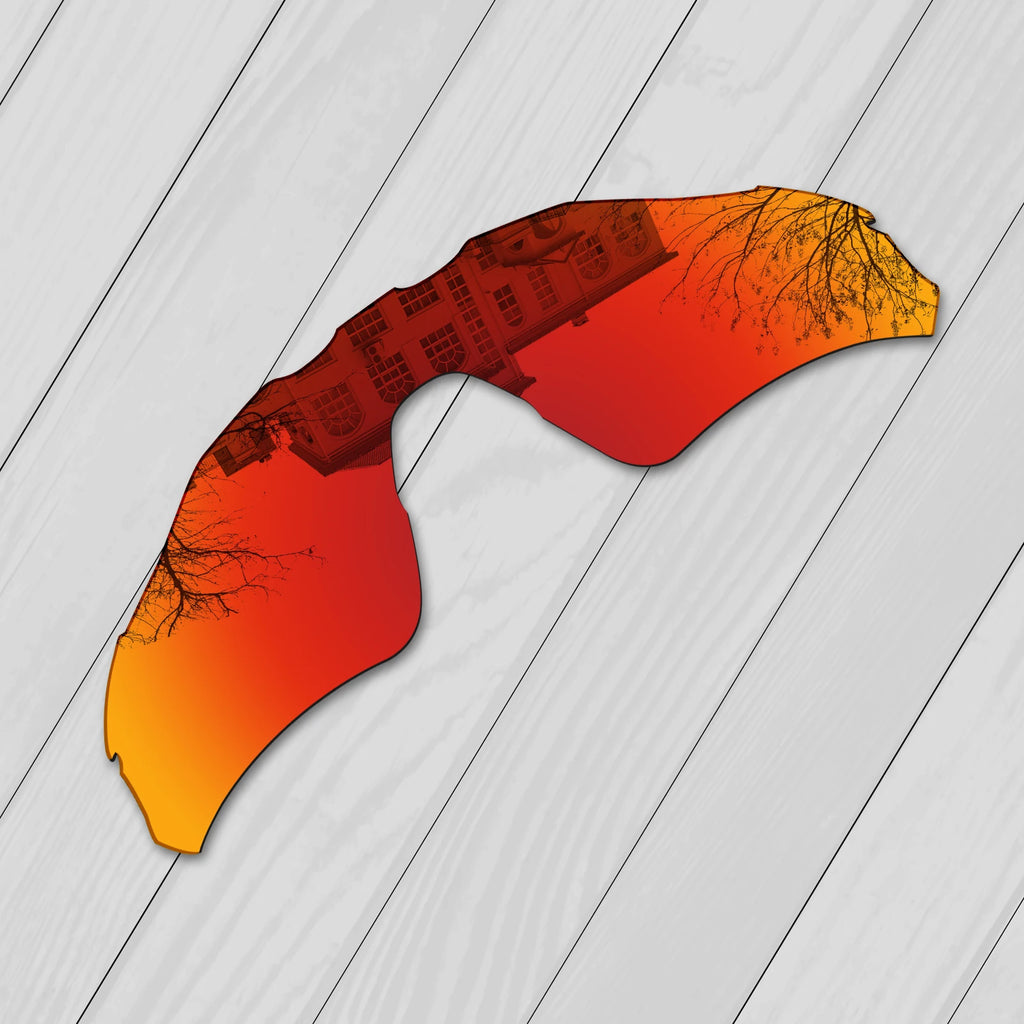 Polarized Replacement Lenses – Oakley Radar EV S Path OO9510 Sunglass Replacement Lenses SWANS Fire Red