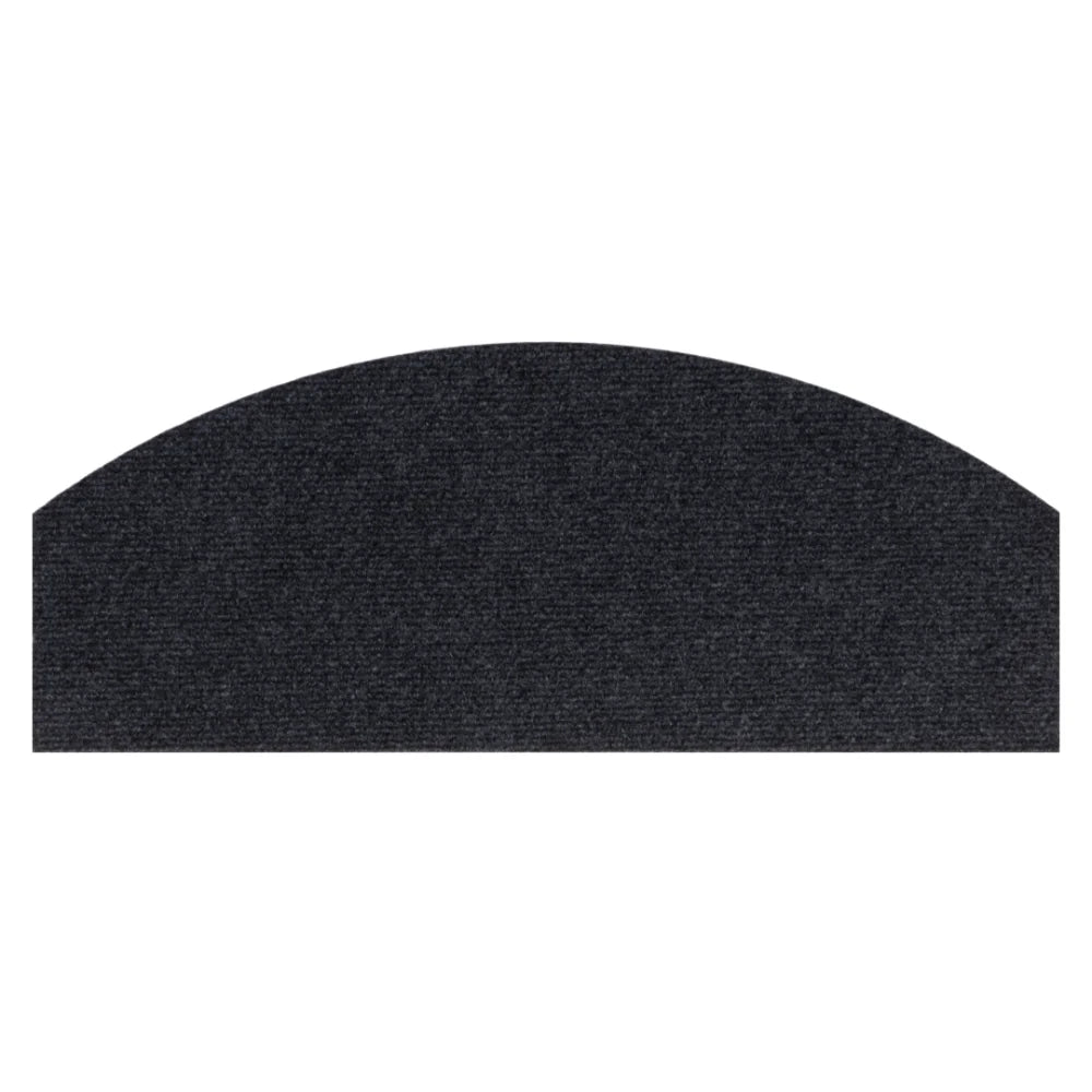 Semi-Circular Self-Adhesive Stair Tread Mat – Non-Slip 4mm Stair Tread Mat SWANS Light Grey