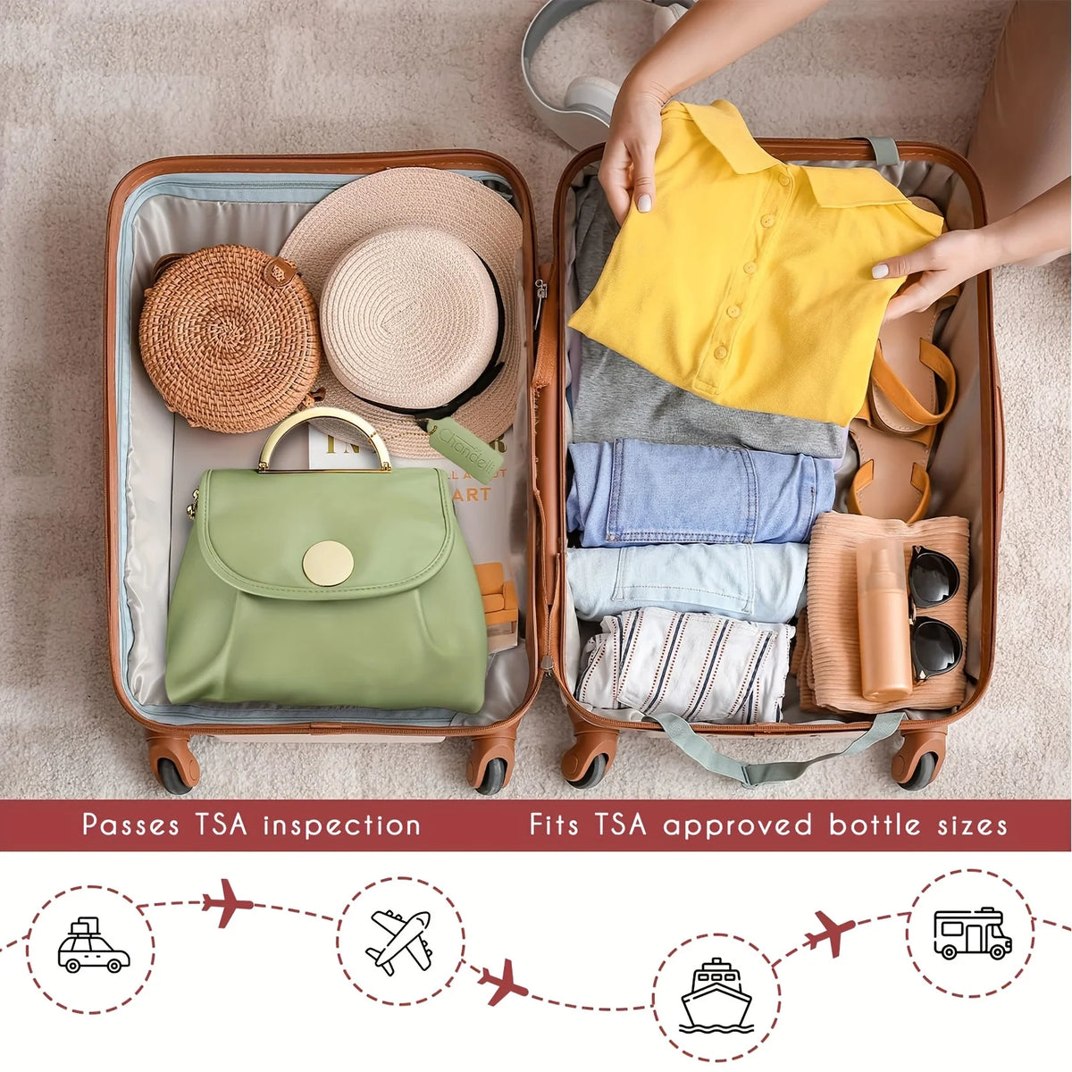 SWANS 4-Layer Hanging Travel Toiletry Bag – Waterproof Hanging Toiletry Bag SWANS