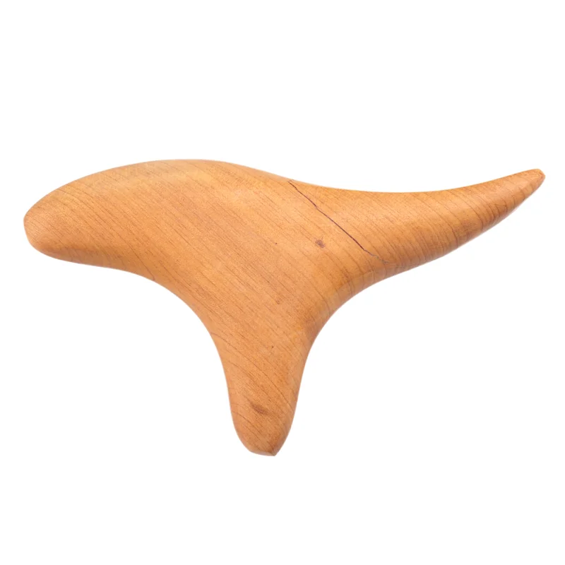 SWANS Wooden Triangular Reflexology Massage Stick – Foot & Neck Reflexology Massage Stick SWANS