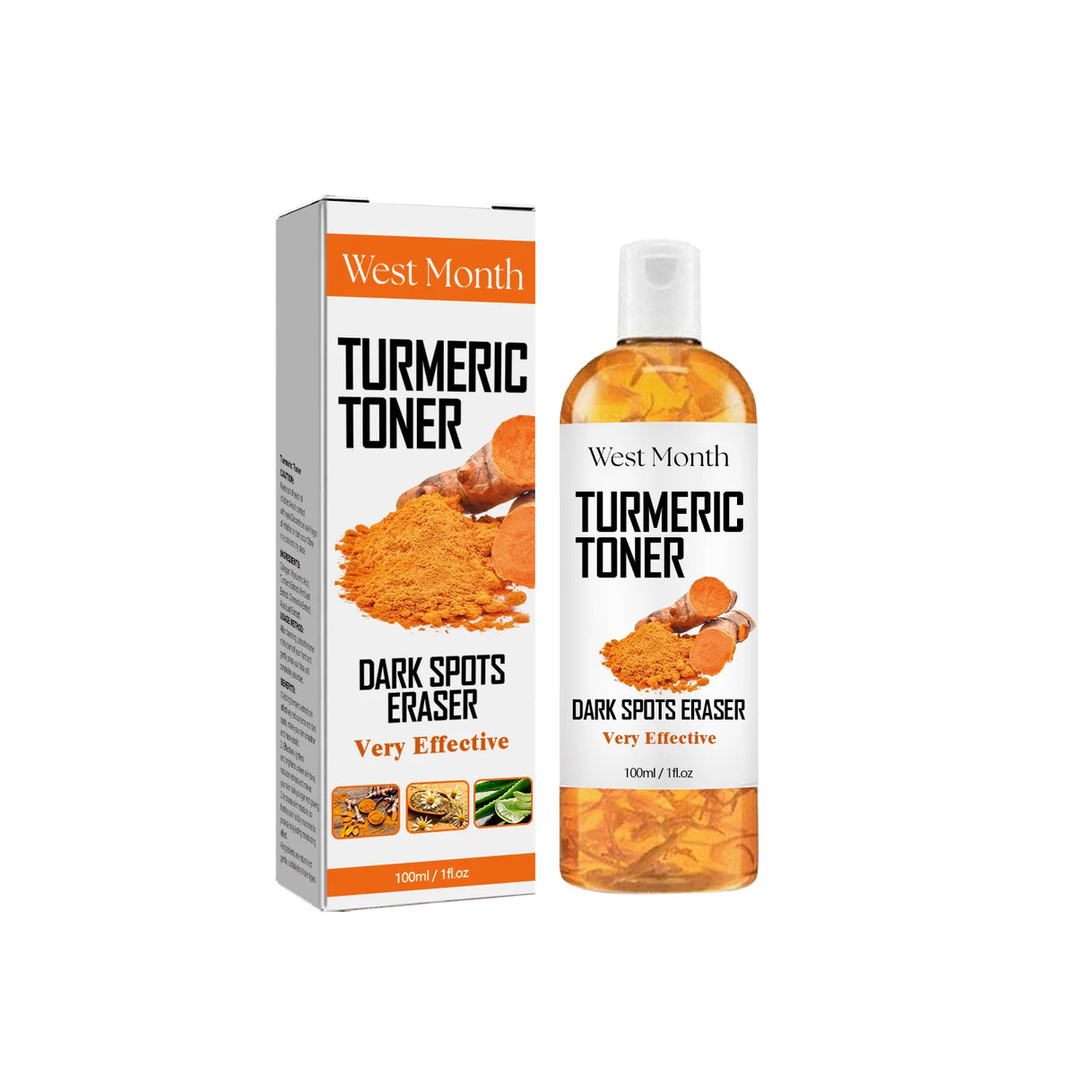 West Month Turmeric Face Toner – Brighten & Even Skin Tone Face Toner SWANS