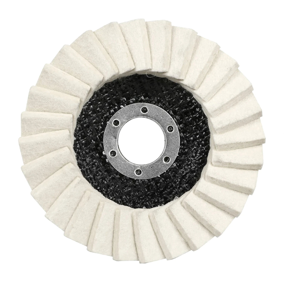 Wool Felt Polishing Pad 115/125mm – Angle Grinder Disc Polishing Disc SWANS 125mm