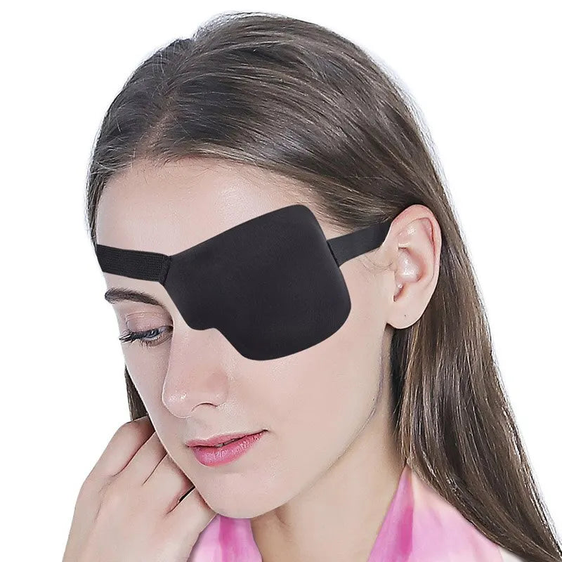 3D Foam Concave Single Eye Patch – Adjustable & Breathable Eye Patch SWANS Left