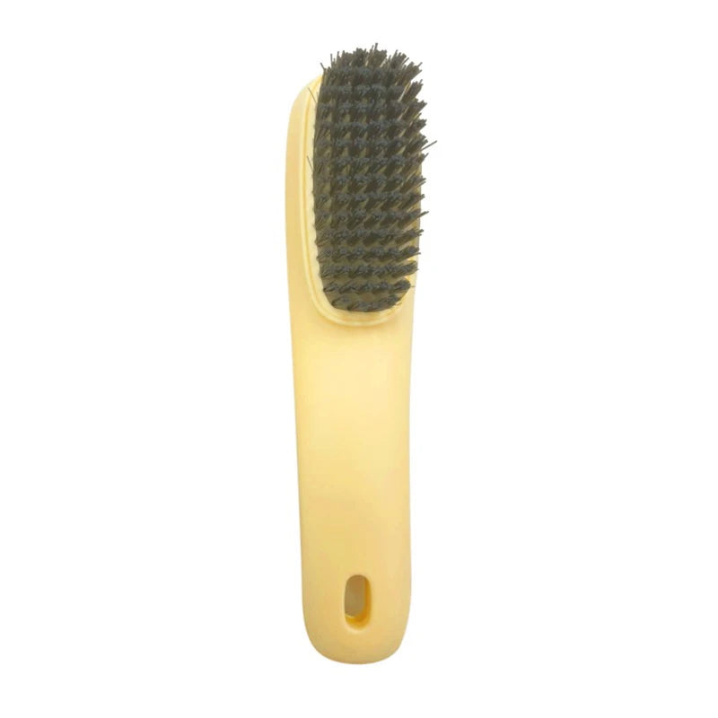 SWANS Multi-Purpose Plastic Scrubbing Brush – Shoes & Clothes Scrubbing Brush SWANS Yellow 1pcs