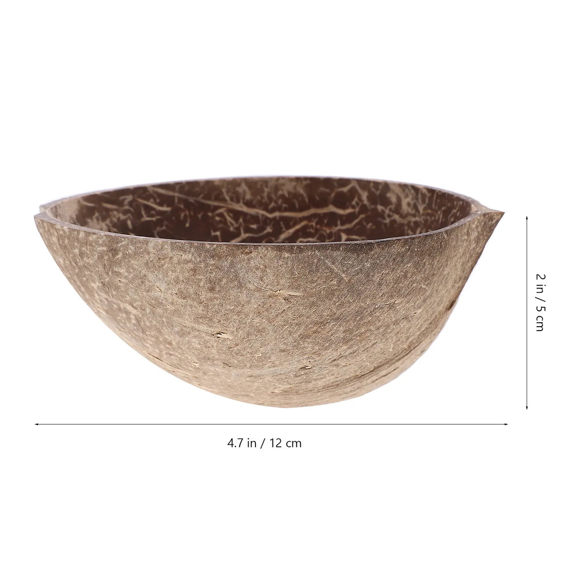 Handmade Natural Coconut Shell Bowl – Food-Safe Serving Bowl Coconut Shell Bowl SWANS