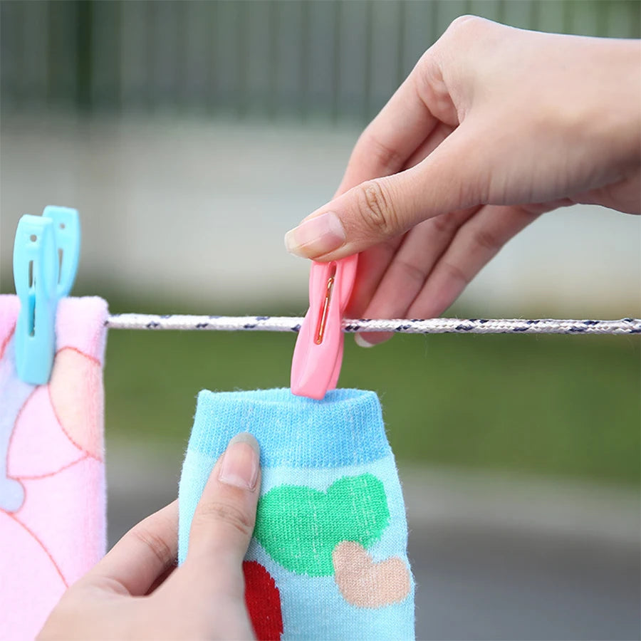 SWANS Windproof Clothes Drying Clips – Laundry & Sock Pegs Laundry Drying Clips SWANS