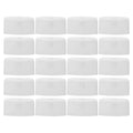 40-Pack Plastic Blind Rail End Caps – Horizontal Blind Repair Blind Rail End Cap SWANS Default Title