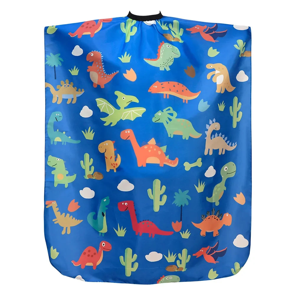 Kids Cartoon Waterproof Hair Cutting Cape – Barber Apron Hair Cutting Cape SWANS style 2