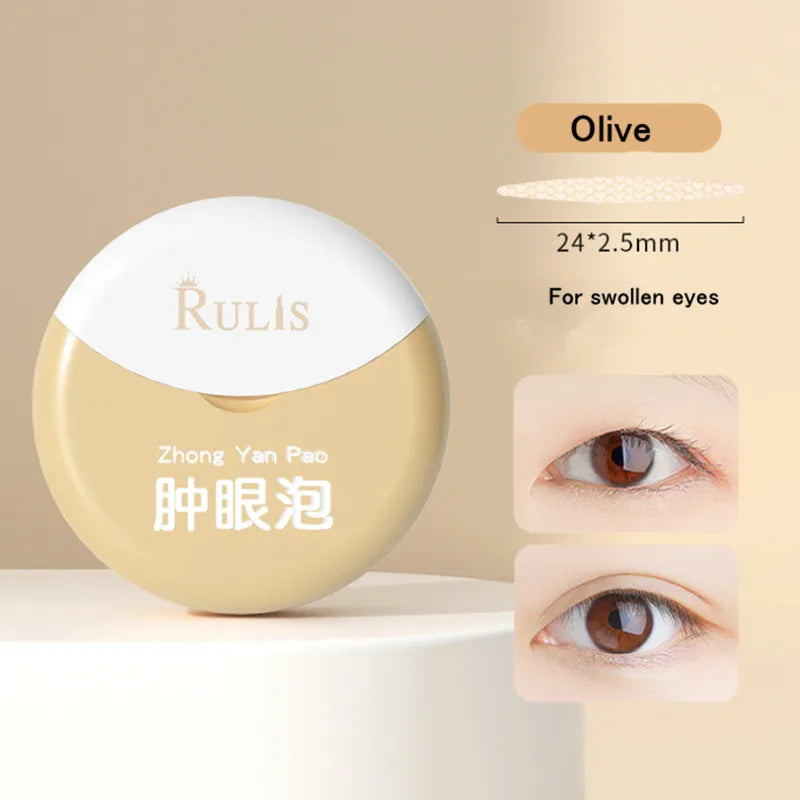 Invisible Double Eyelid Tape – Olive Fiber Lift Stickers Eyelid Lift Tape SWANS Olive
