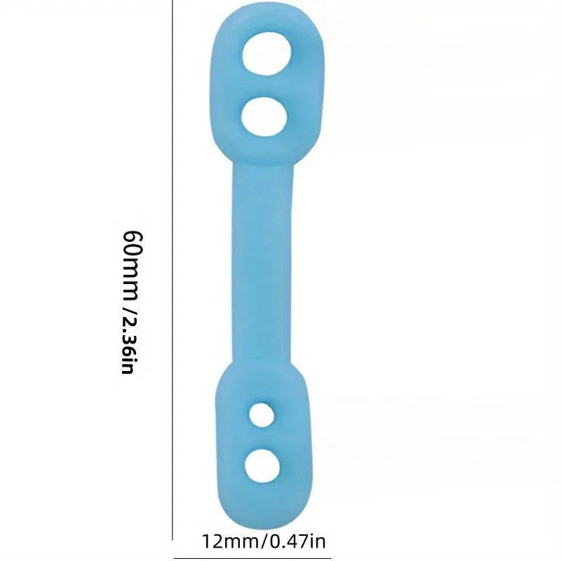 Windproof Clothes Hanger Clips – Non-Slip Silicone Buckles Hanger Clips SWANS