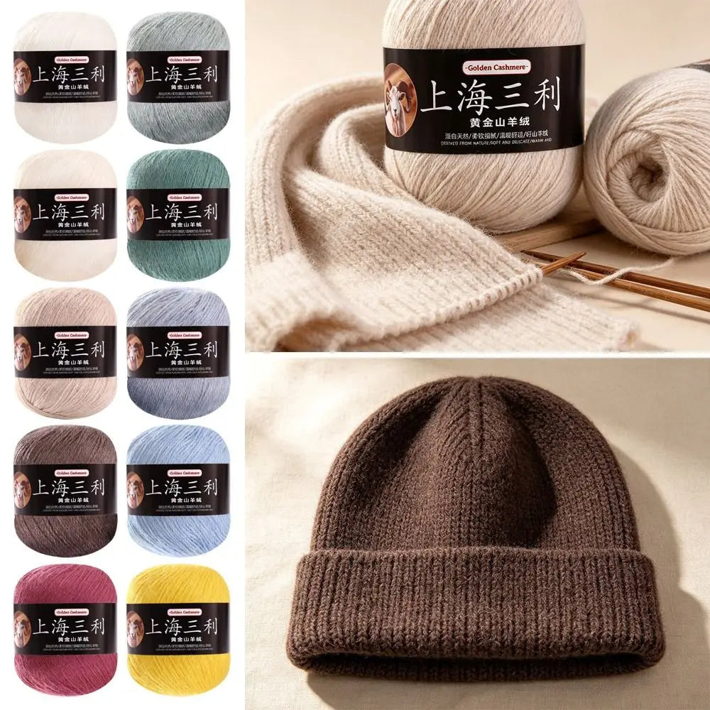 Fluffy Hand Knit Yarn – Soft DIY Craft Thread for Knitting Knitting Yarn SWANS