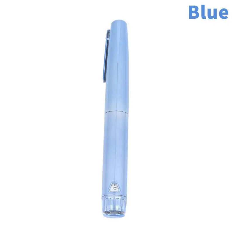 YOVIP Metal Reusable V4 Injection Pen – Adjustable 3ml Cassette Reusable Injection Pen SWANS Blue 1Pcs