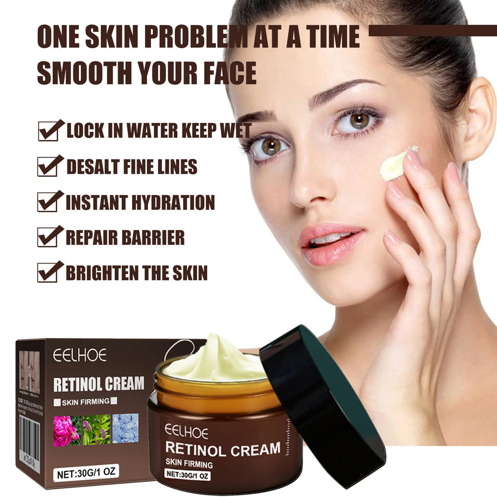 Retinol Facial Cream – Firming, Brightening & Anti-Aging Moisturizer Retinol Face Cream SWANS