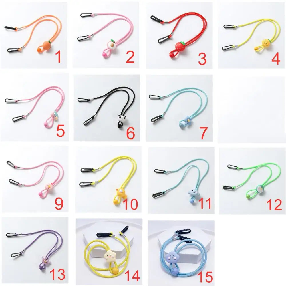 Kids Cartoon Glasses Chain & Mask Lanyard – Silicone Neck Cord Glasses Chain Lanyard SWANS