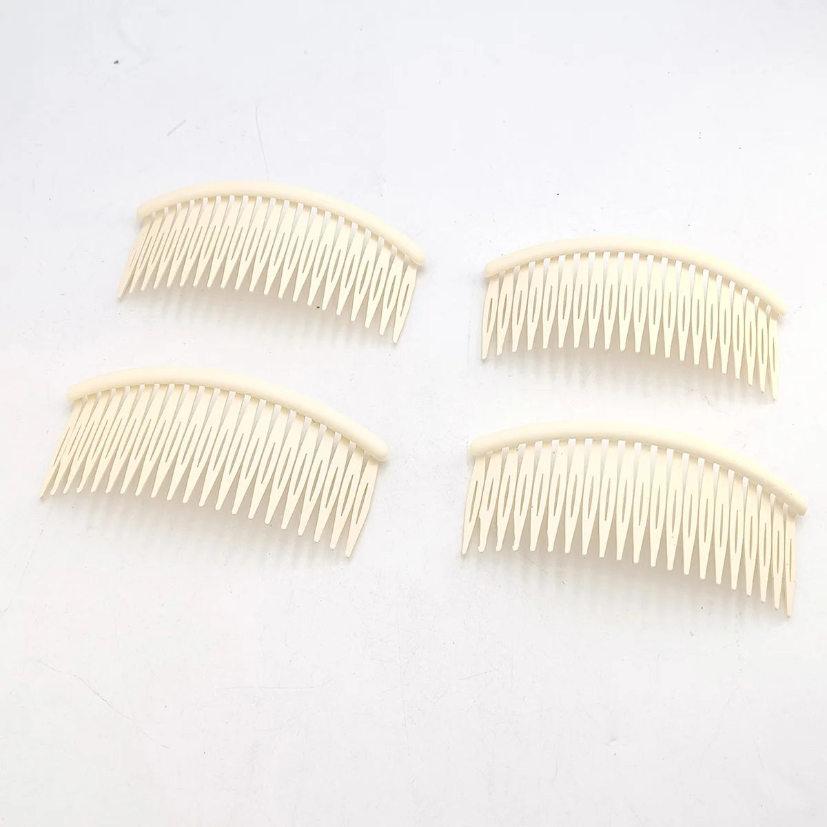 Vintage Curved Hair Side Combs 21 Teeth – 4/8/12 Pack Women Hair Side Combs SWANS 4 PCS B