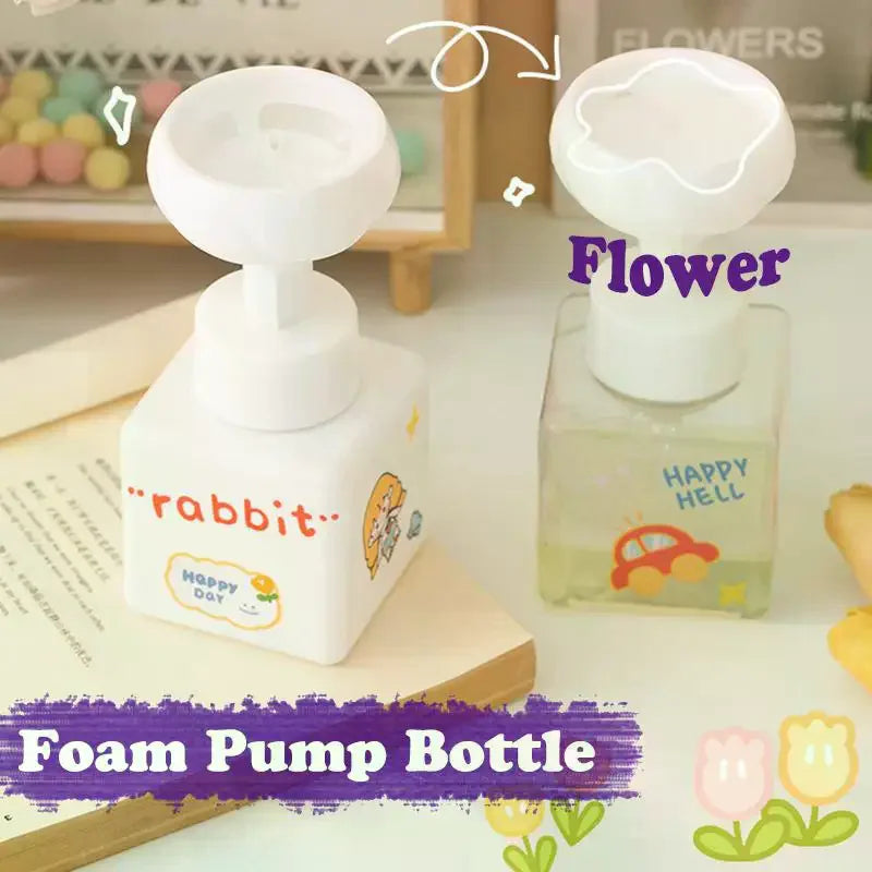 Flower Shape Foam Pump Dispenser Bottle 250/450ml Foam Pump Dispenser SWANS