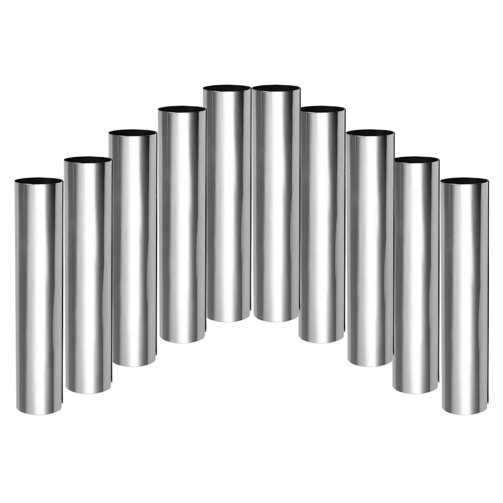 10-Pack Nonstick Stainless Steel Cream Horn & Cannoli Molds Pastry Baking Molds SWANS Default Title