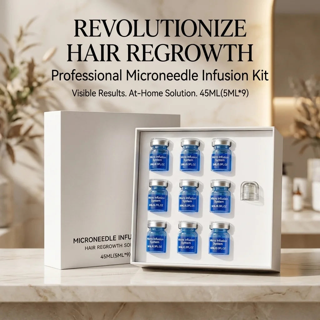 SWANS Microneedle Scalp Serum Kit – Hair Nourishing Care Scalp Care Kit SWANS