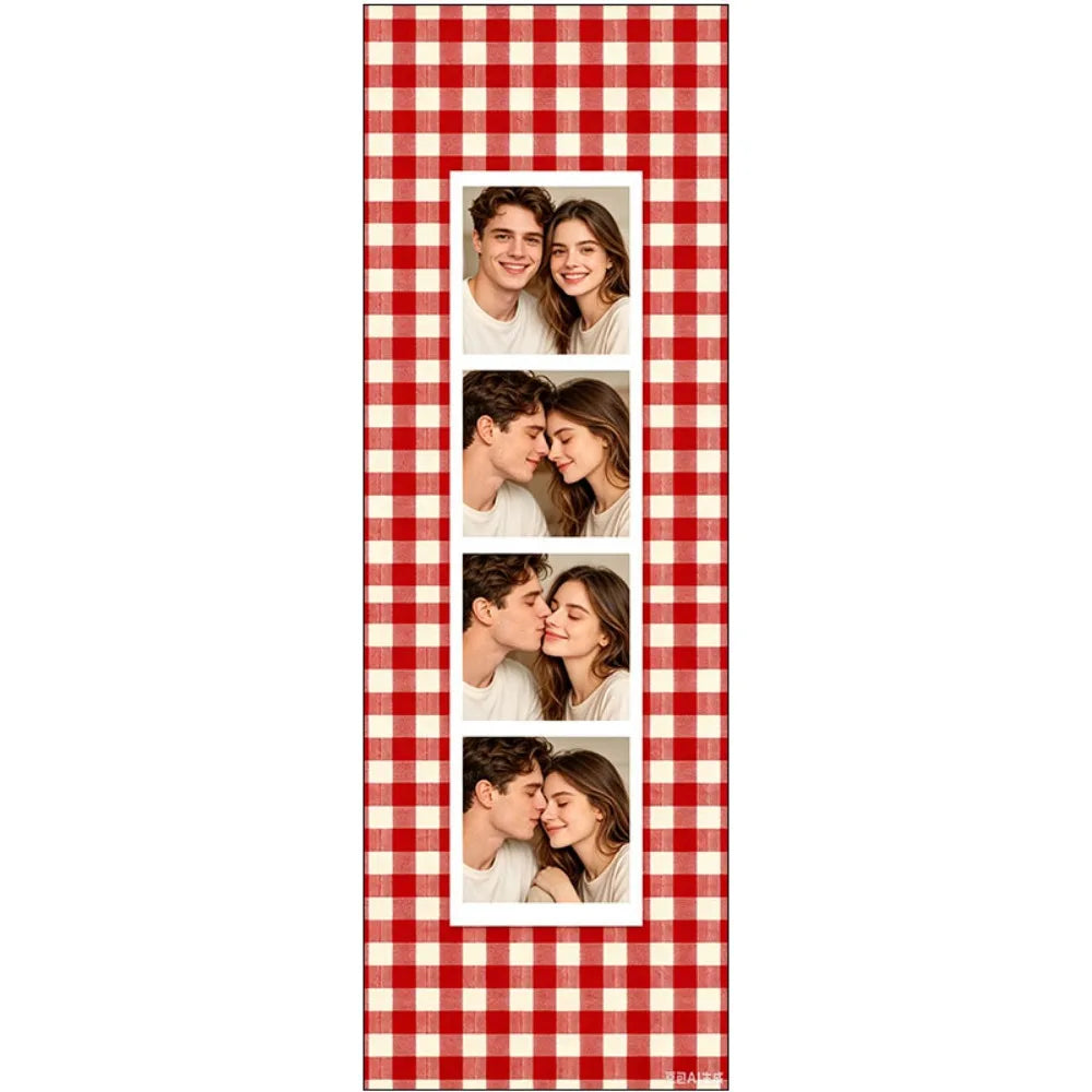 Vintage Wooden Photo Strip Frame – Mortise & Tenon with Hook Wooden Photo Frame SWANS Style5